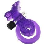    COCK BALL RING BUTTERFLY JELLY VIBE