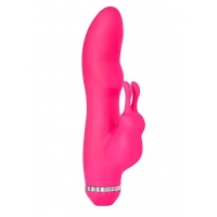      PURRFECT SILICONE DELUXE RABBIT - 19 .