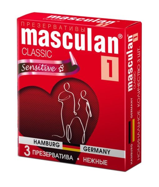   Masculan Classic 1 Sensitive - 3 .