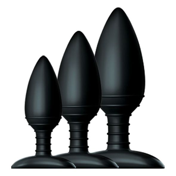   3    NEXUS BUTT PLUG TRIO SET