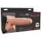    7  Hollow Rechargeable Strap-on with Balls - 20,3 .