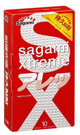   Sagami Xtreme Feel Long   - 10 .
