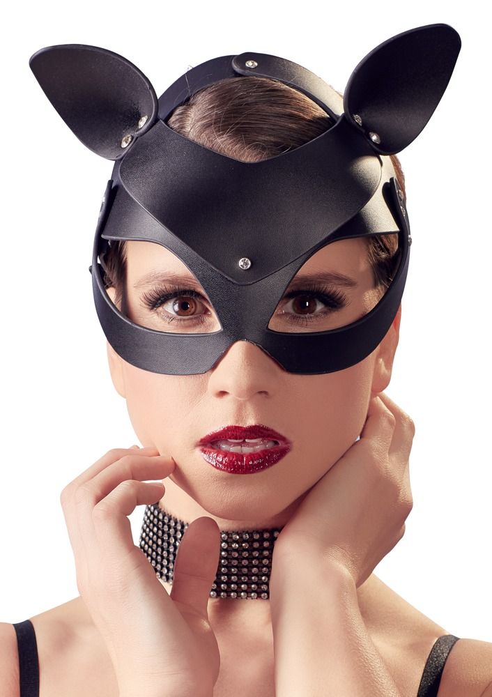      Cat Mask Rhinestones