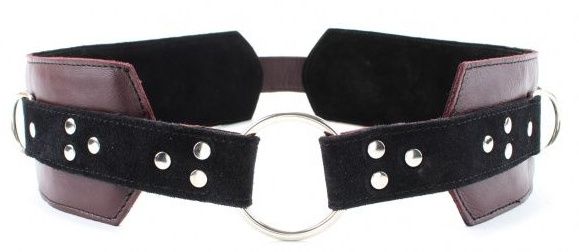        Maroon Leather Belt