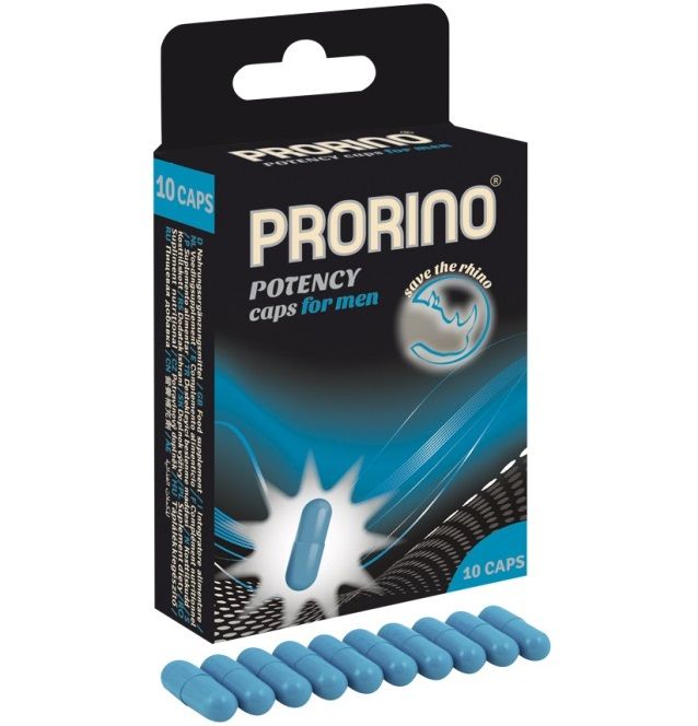    ero black line PRORINO Potency Caps for men - 10 