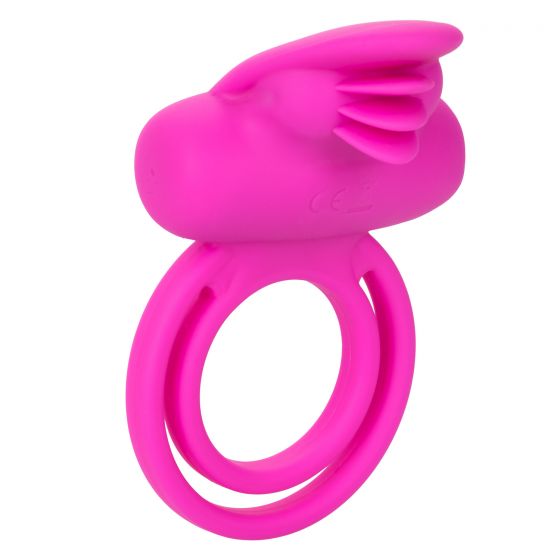 -   Silicone Rechargeable Dual Clit Flicker