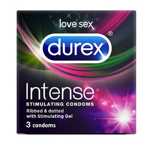      Durex Intense Orgasmic - 3 .