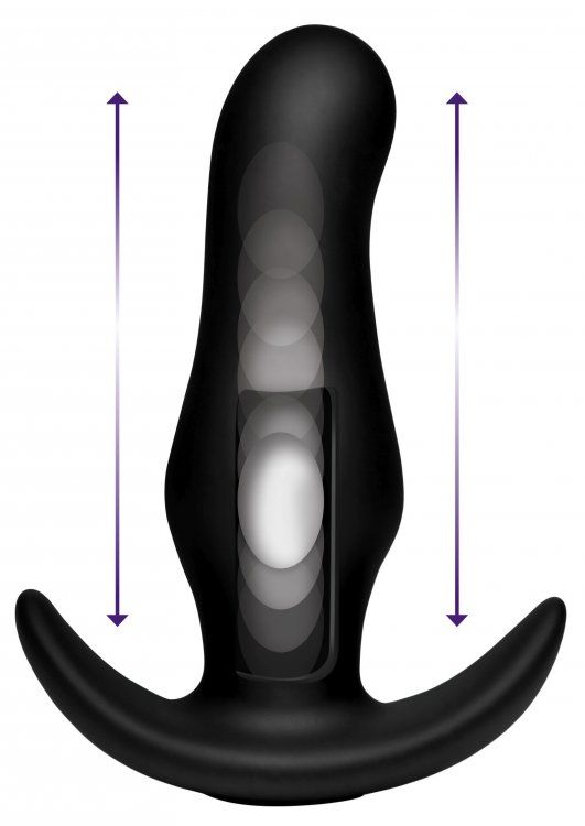    Kinetic Thumping 7X Prostate Anal Plug - 13,3 .