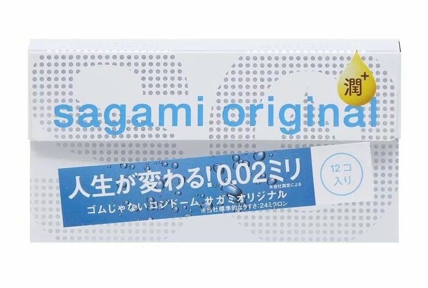   Sagami Original 0.02 Extra Lub     - 12 .