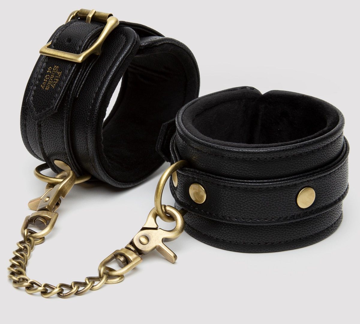     Bound to You Faux Leather Ankle Cuffs
