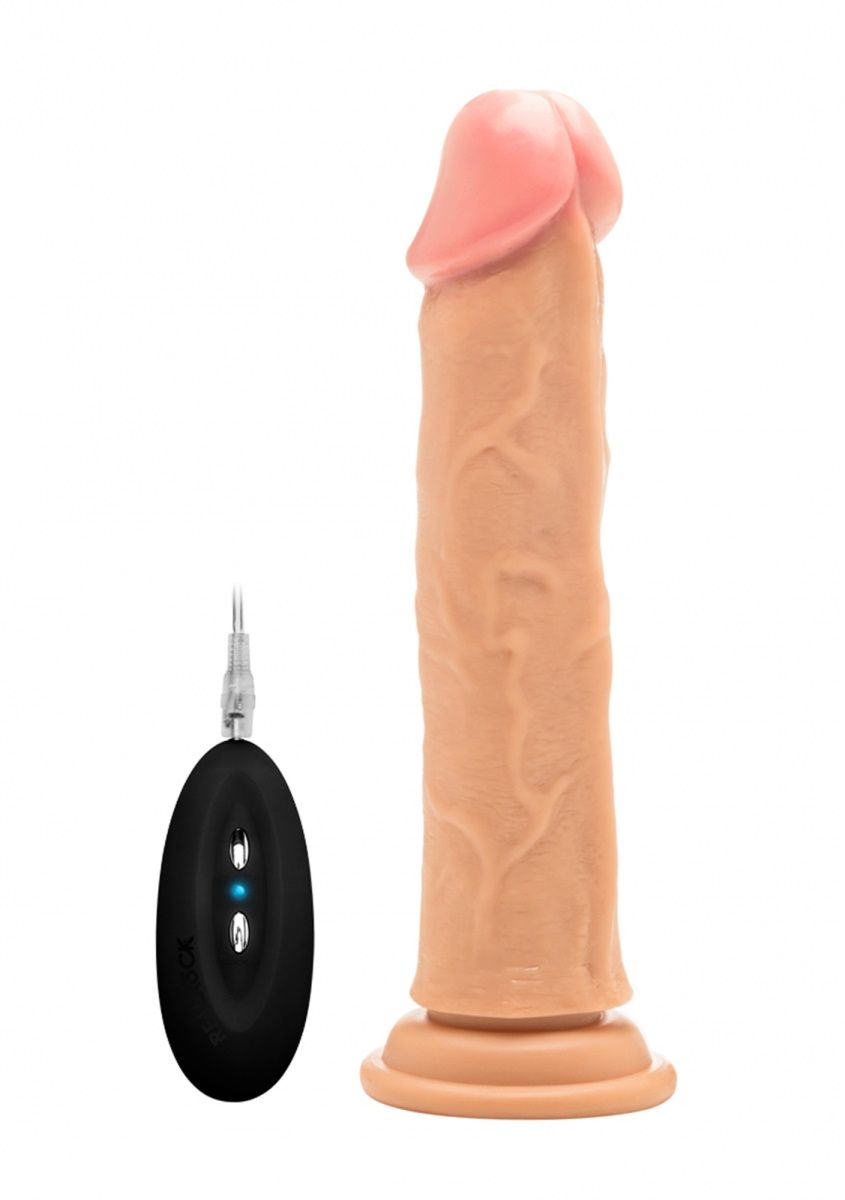  - Vibrating Realistic Cock 9  - 23,5 .