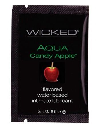      Wicked Aqua Candy Apple - 3 .