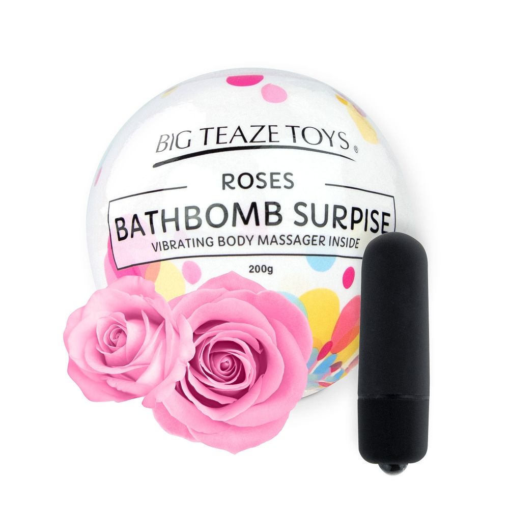    Bath Bomb Surprise Rose + 