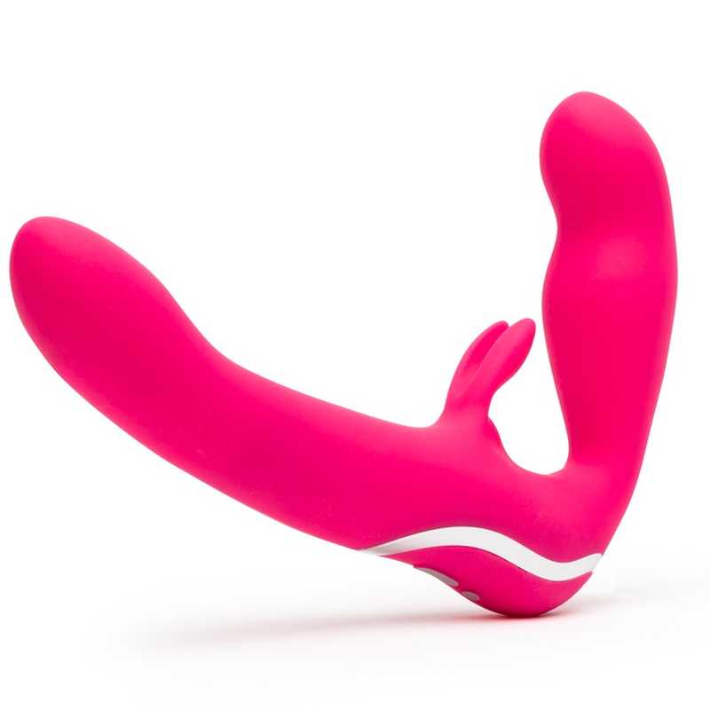 -   Rechargeable Vibrating Strapless Strap-On