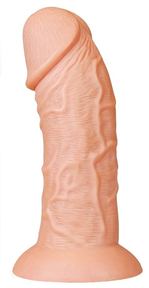  - 9.5 Realistic Curved Dildo - 24 .