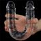    Flawless Clear Double Dildo - 30 .