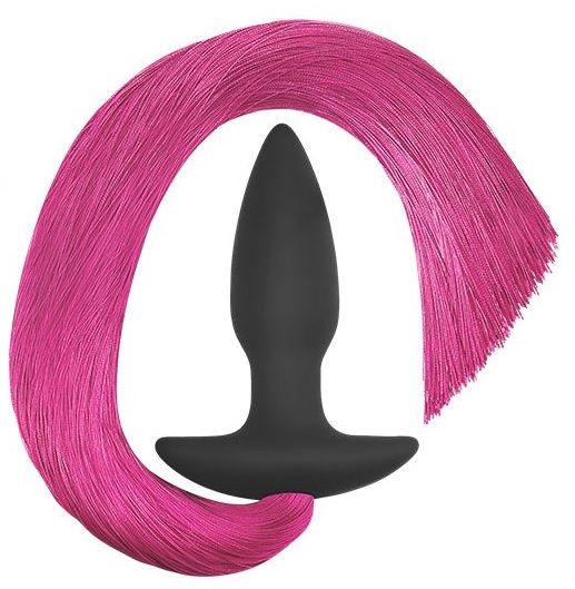       Silicone Anal Plug with Pony Tail