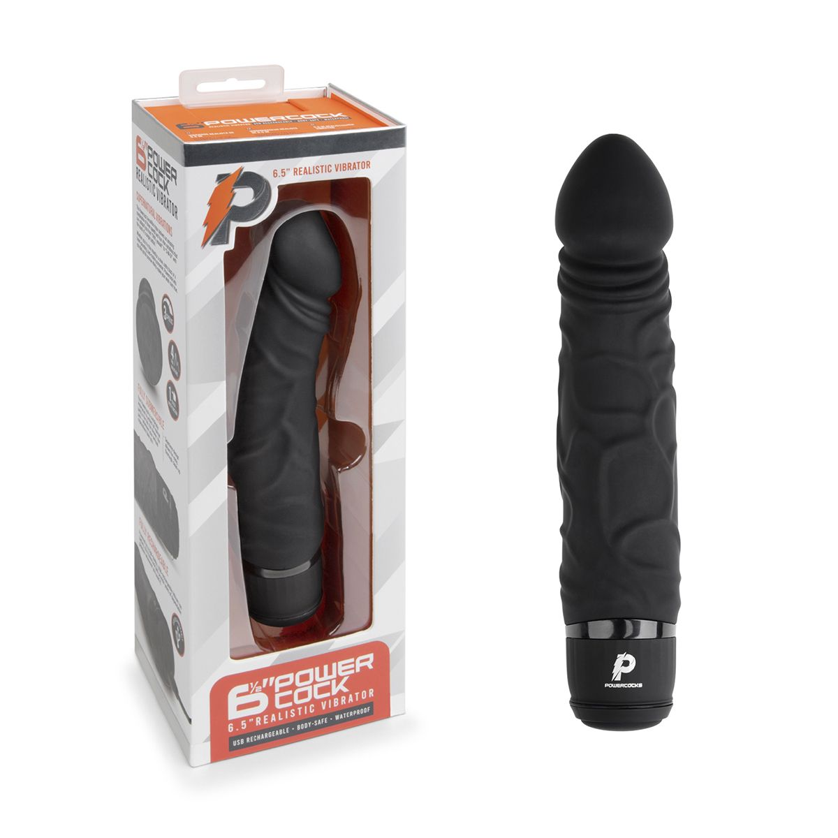  - 6.5  Girthy Realistic Vibrator - 19 .