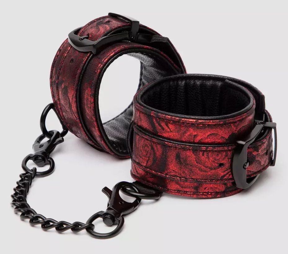 -  Reversible Faux Leather Wrist Cuffs