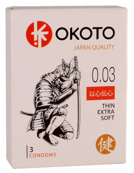   OKOTO Thin Extra Soft - 3 .