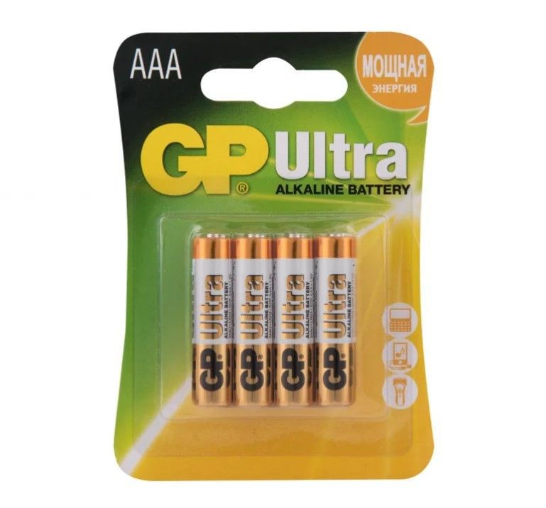   GP Ultra Alkaline 24 AA/LR03 - 4 .