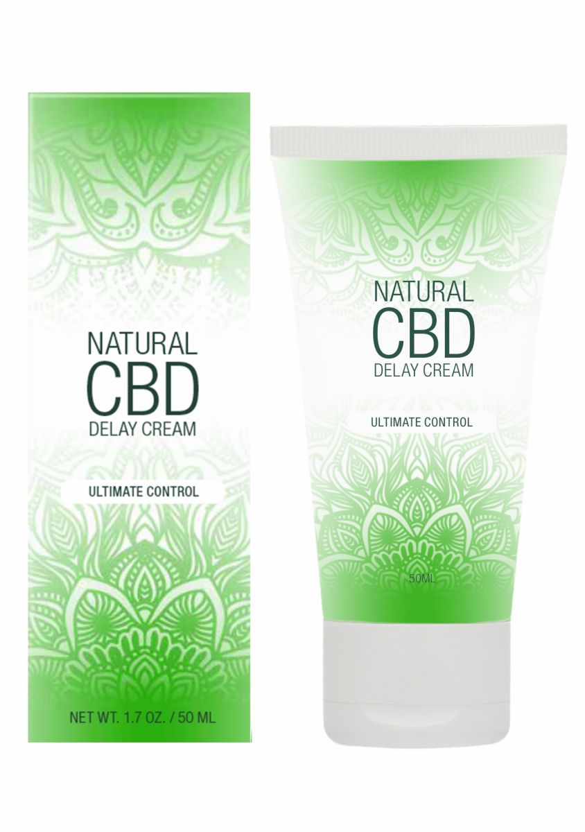 - Natural CBD Delay Cream - 50 .