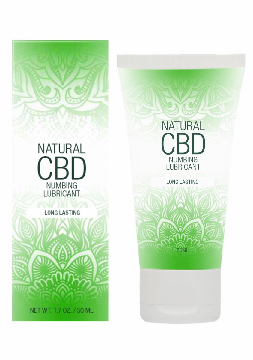     Natural CBD Numbing Lubricant - 50 .