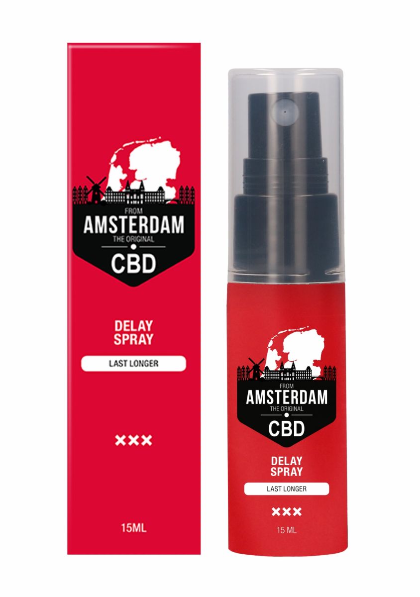   CBD from Amsterdam Delay Spray - 15 .