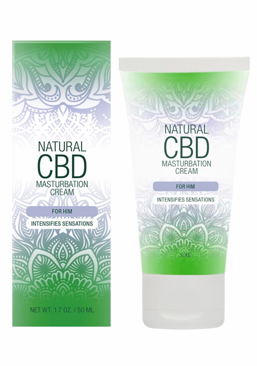      Natural CBD Masturbation Cream For Him - 50 .