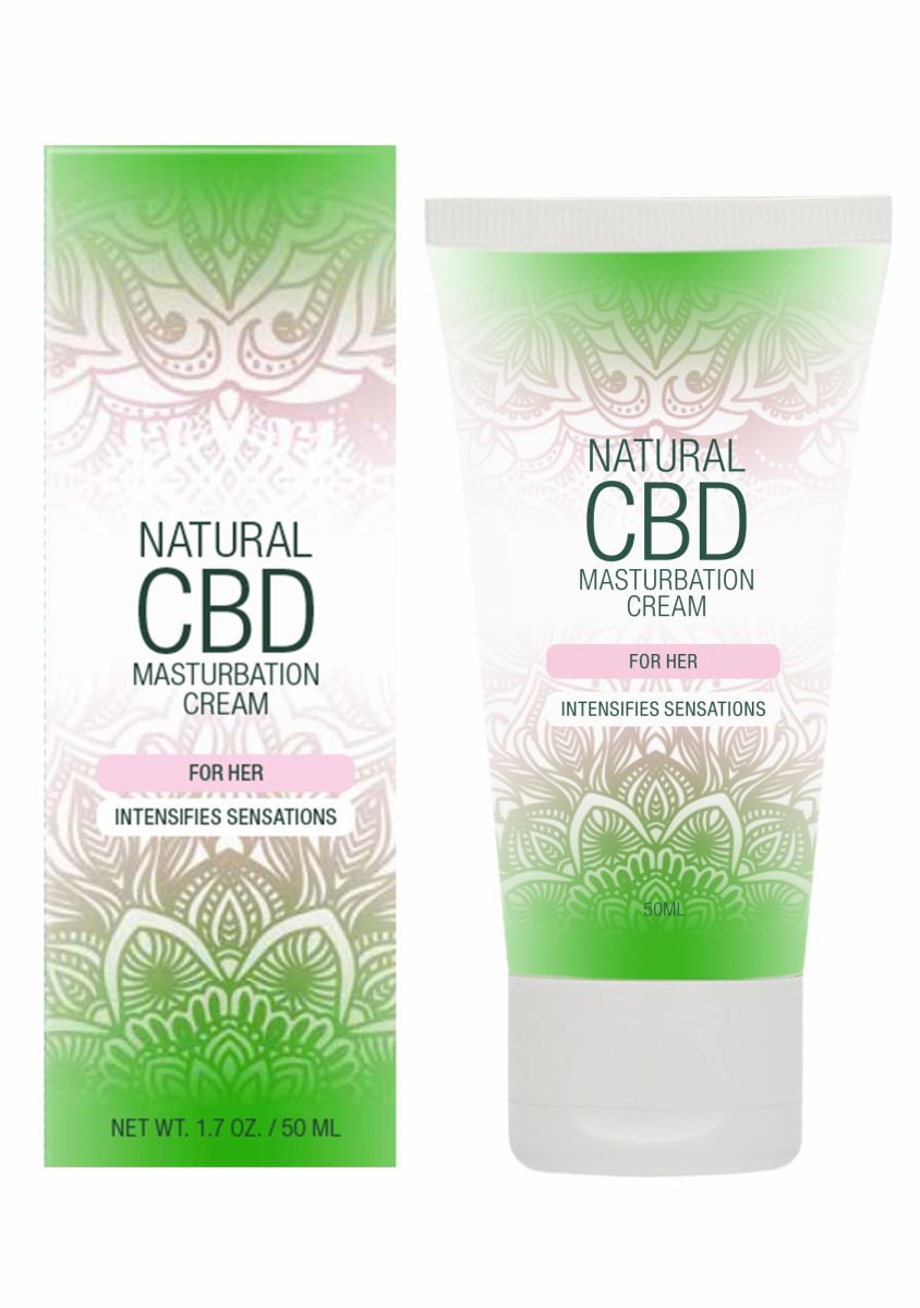      Natural CBD Masturbation Cream For Her - 50 .