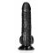   Curved Realistic Dildo Balls Suction Cup 6 - 15,5 .