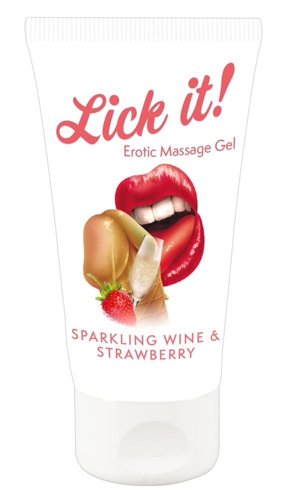     Lick it! Sparkling Wine and Strawberry      - 50 .