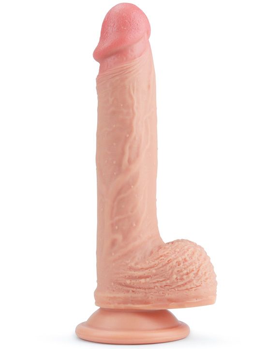   8.5 Dual-Layered Silicone Nature Cock - 22 .