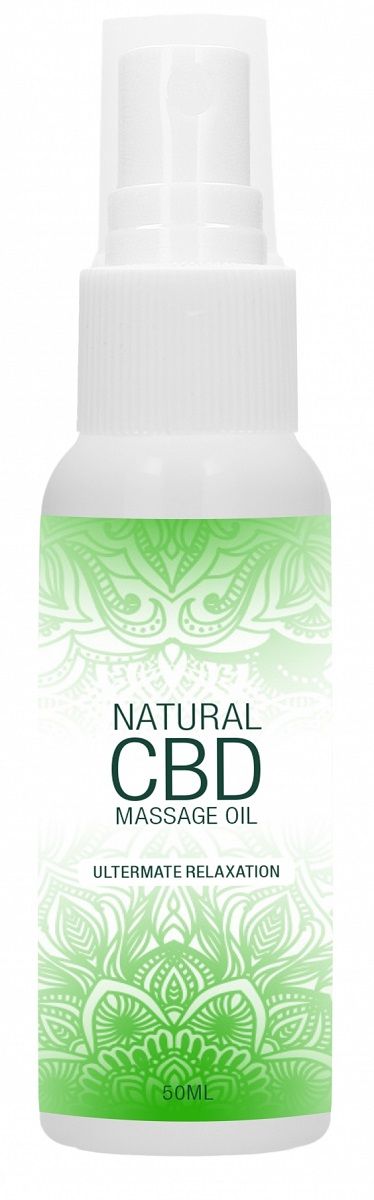   Natural CBD Massage Oil - 50 .
