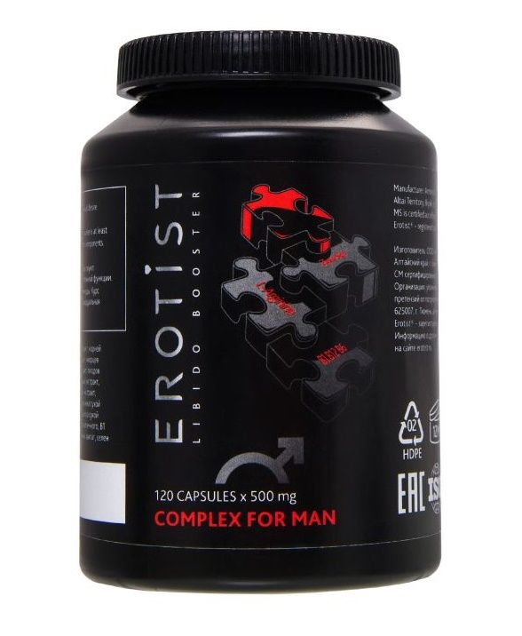      Erotist COMPLEX FOR MAN - 120  (500 .)