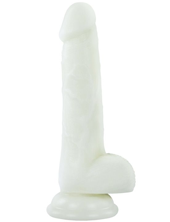     7 Inch Lumino Play Silicone Dildo - 18 .