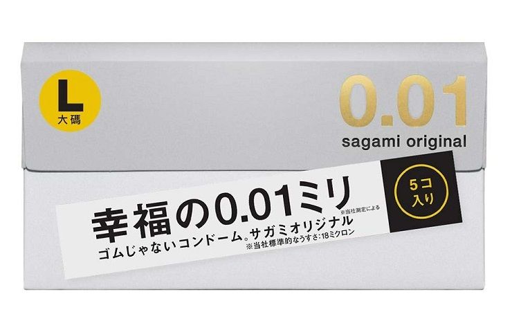  Sagami Original 0.01 L-size   - 5 .