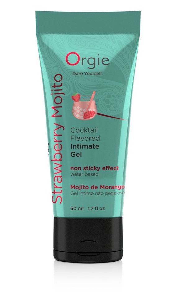    Orgie Lube Tube Cocktail Strawberry Mojito - 50 .