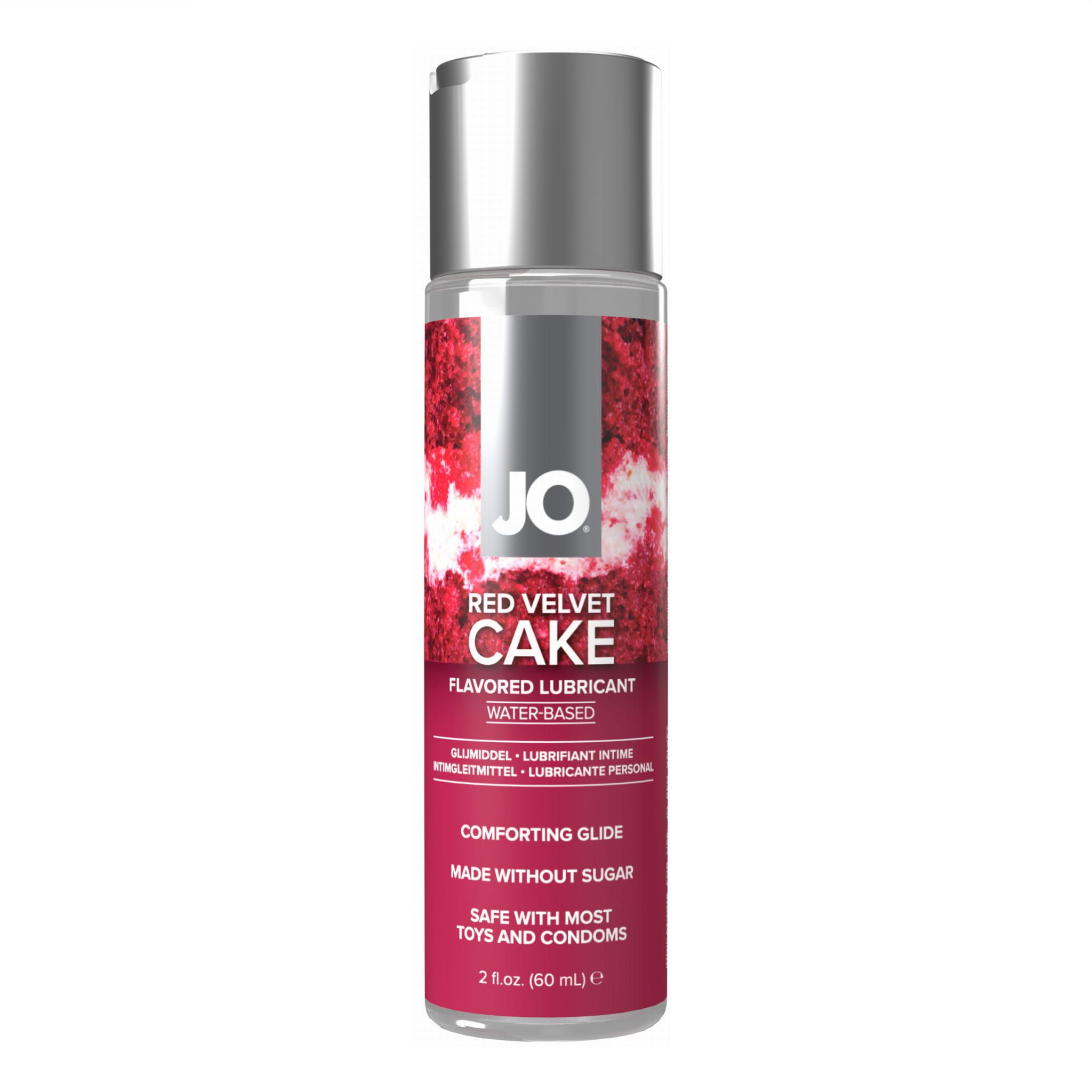     JO H2O Red Velvet Cake Flavored Lubricant - 60 .