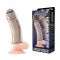     Clear Textured Penis Enhancing Sleeve Extension - 16,5 .