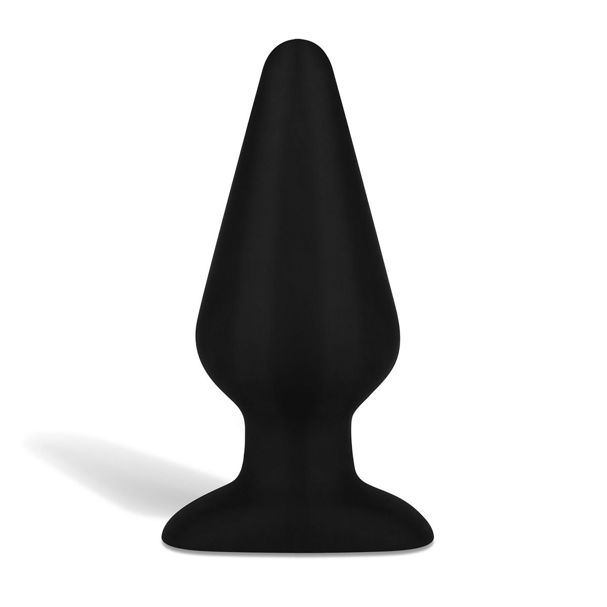     Seamless Silicone Butt Plug - 15 .