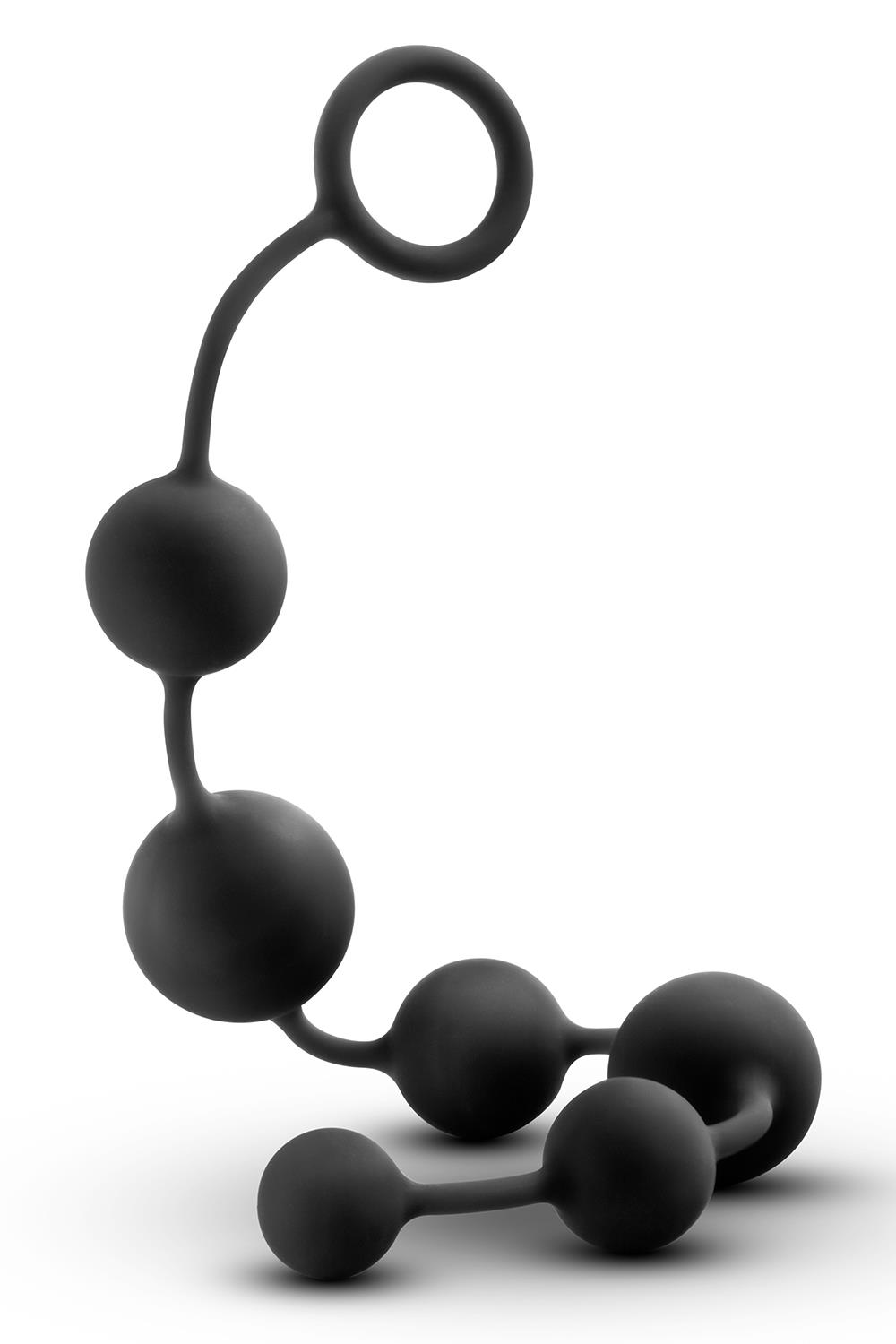    Black Anal Beads - 40,6 .