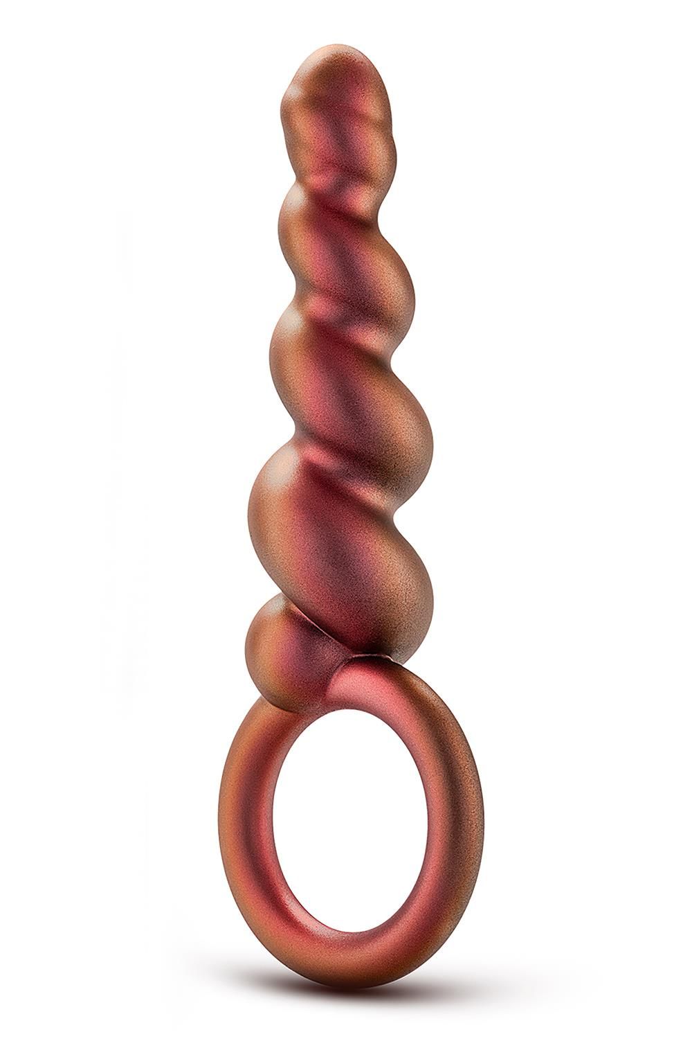    Spiral Loop Copper Anal Plug - 13,3 .