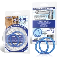         SILICONE COCK RING SET