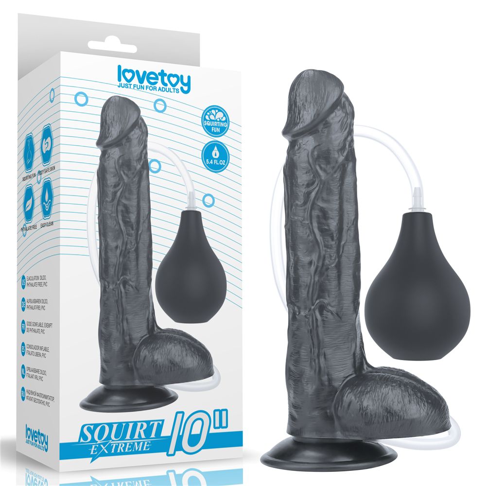  -   10 Squirt Extreme Dildo - 25,5 .