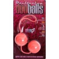    MARBILIZED DUO BALLS PINK