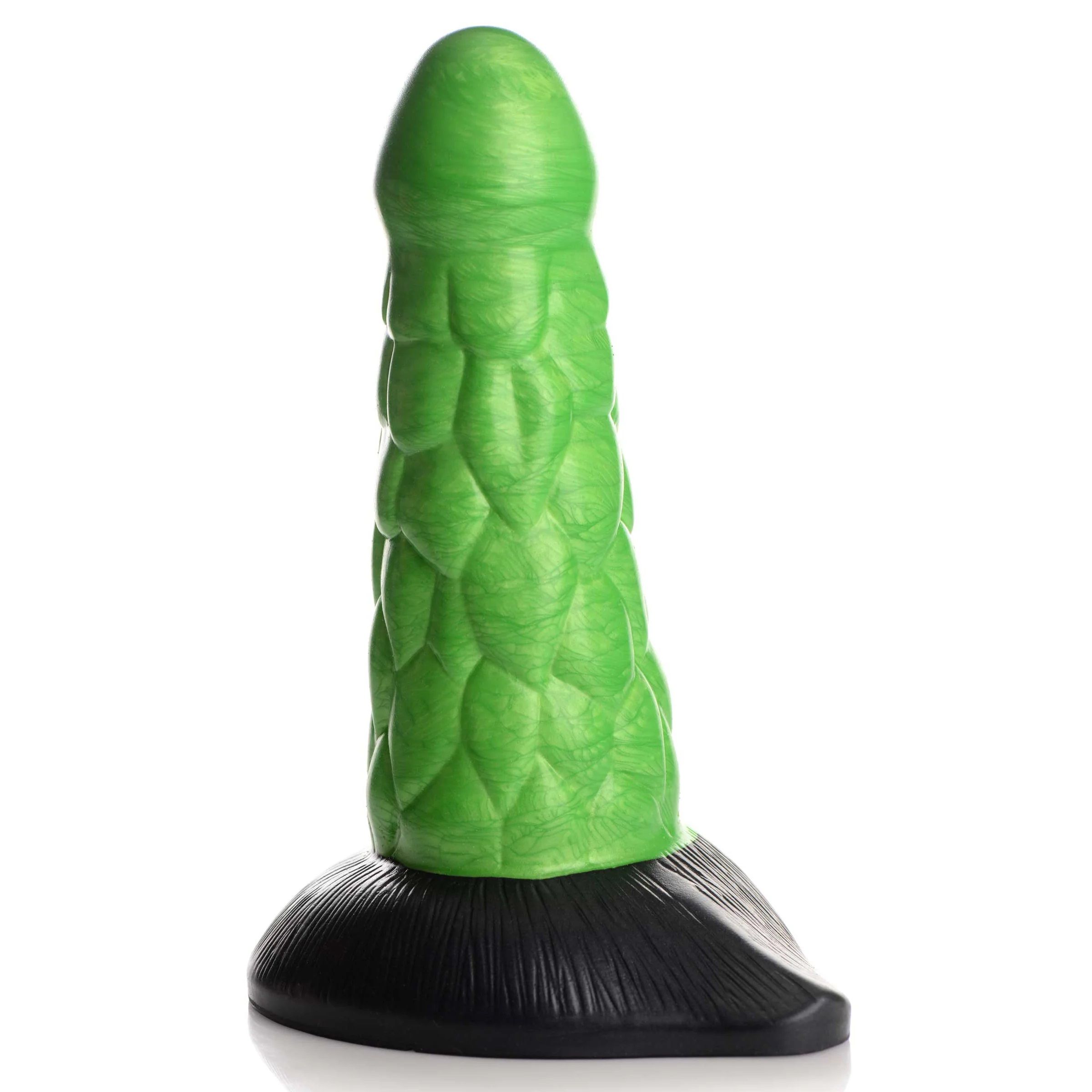    Reptile Thick Scaly Silicone Dildo - 19,1 .