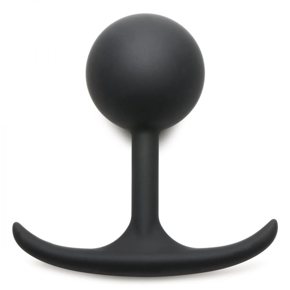      Premium Silicone 4.4  Weighted Round Plug - 10,9 .