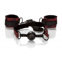    Breathable Ball Gag With Cuffs