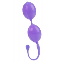 Фиолетовые вагинальные шарики LAmour Premium Weighted Pleasure System